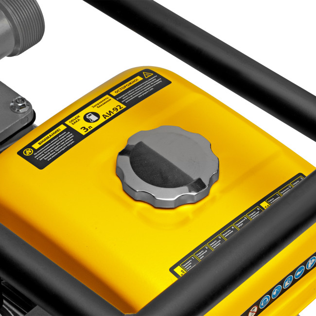 Мотопомпа бензиновая для чистой воды PX-50, 7 л.с, 2", 600 л/мин, глубина 8 м, напор 30 м Denzel в Новосибирске