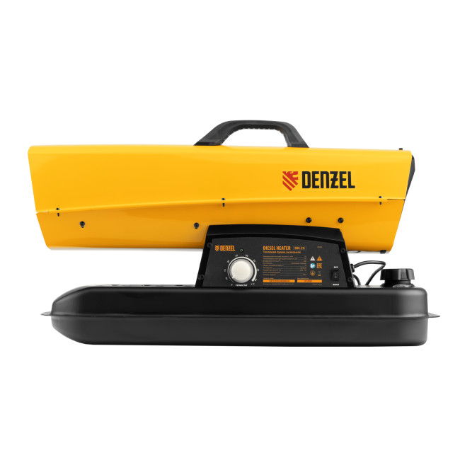 Дизельная тепловая пушка DHG-25i, 25 кВт, 600 м3/ч, прямой нагрев, термостат Denzel в Новосибирске