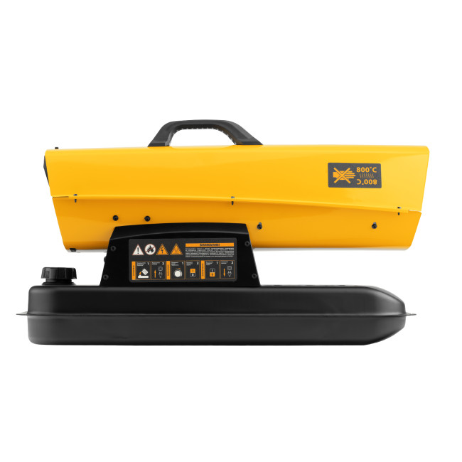 Дизельная тепловая пушка DHG-25i, 25 кВт, 600 м3/ч, прямой нагрев, термостат Denzel в Новосибирске