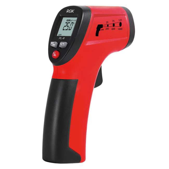 Пирометр RGK PL-8 с поверкой в Новосибирске