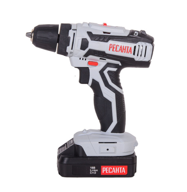 Дрель-шуруповерт аккумуляторная ДА-18-2ЛК Ресанта в Новосибирске