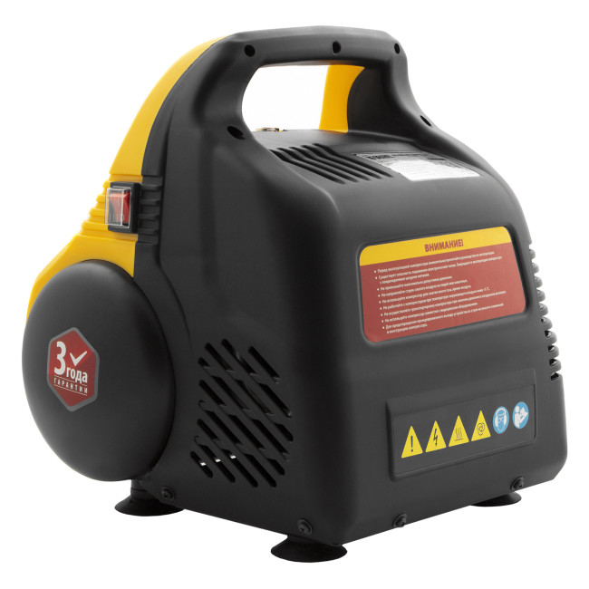 Компрессор воздушный безмасляный РС 1/6-180,1, 1 кВт, 180 л/мин, 6 л Denzel в Новосибирске