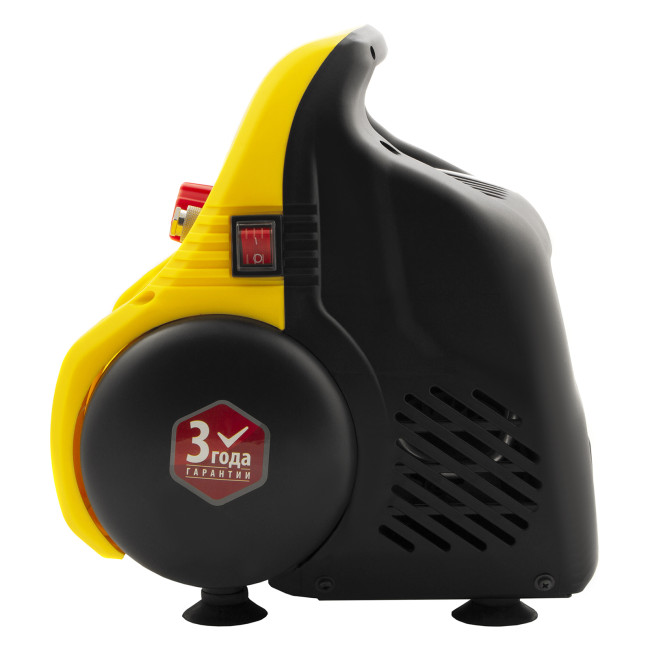 Компрессор воздушный безмасляный РС 1/6-180,1, 1 кВт, 180 л/мин, 6 л Denzel в Новосибирске