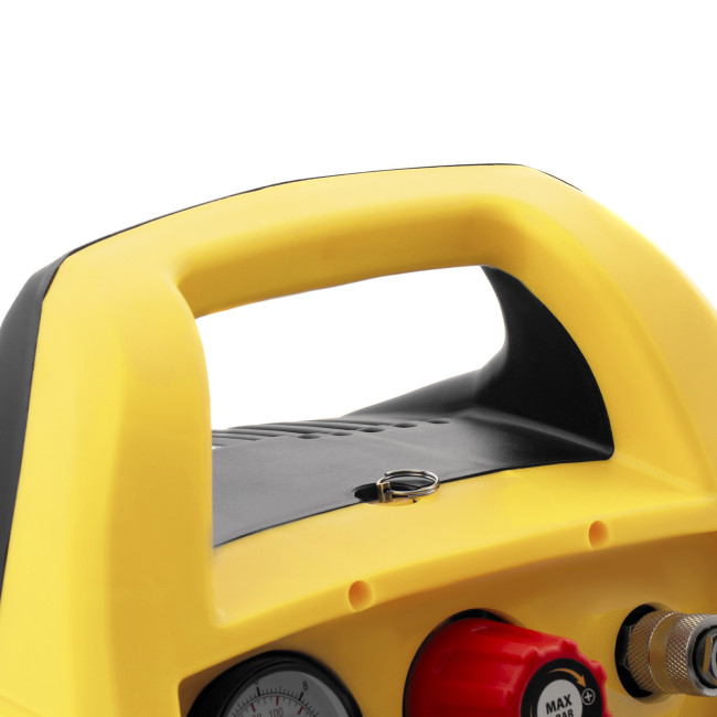 Компрессор воздушный безмасляный РС 1/6-180,1, 1 кВт, 180 л/мин, 6 л Denzel в Новосибирске