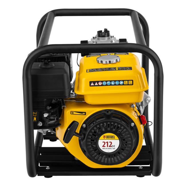 Мотопомпа бензиновая высоконапорная PX-50H, 7 л.с, 2", 600 л/мин, глубина 8 м, напор 65 м Denzel в Новосибирске