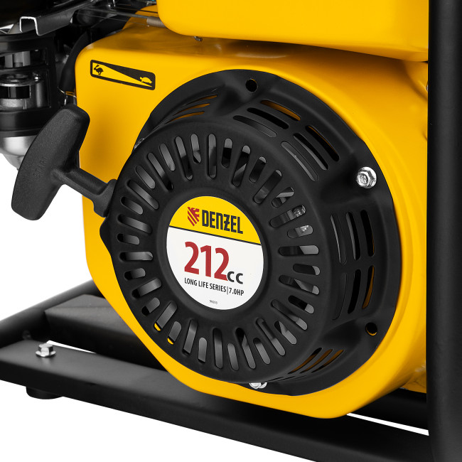 Мотопомпа бензиновая высоконапорная PX-50H, 7 л.с, 2", 600 л/мин, глубина 8 м, напор 65 м Denzel в Новосибирске