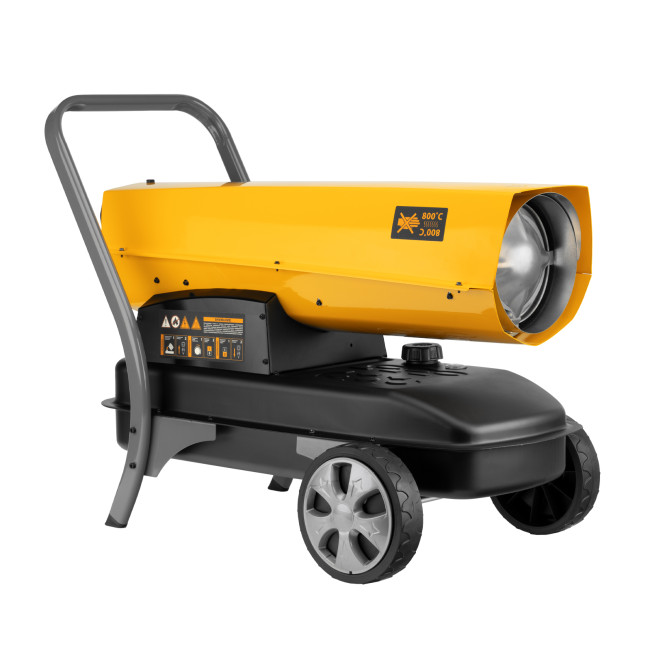 Дизельная тепловая пушка DHG-45i, 45 кВт, 1000 м3/ч, прямой нагрев, электронный термостат Denzel в Новосибирске