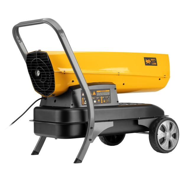 Дизельная тепловая пушка DHG-45i, 45 кВт, 1000 м3/ч, прямой нагрев, электронный термостат Denzel в Новосибирске