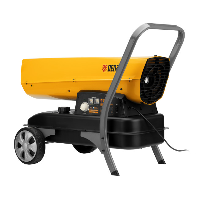 Дизельная тепловая пушка DHG-45i, 45 кВт, 1000 м3/ч, прямой нагрев, электронный термостат Denzel в Новосибирске