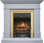 Каминокомплект California STD CRM (Разборный) - Санд смоук с очагом Fobos FX Brass Каминокомплект California STD CRM (Разборный) - Санд смоук с очагом Fobos FX Brass