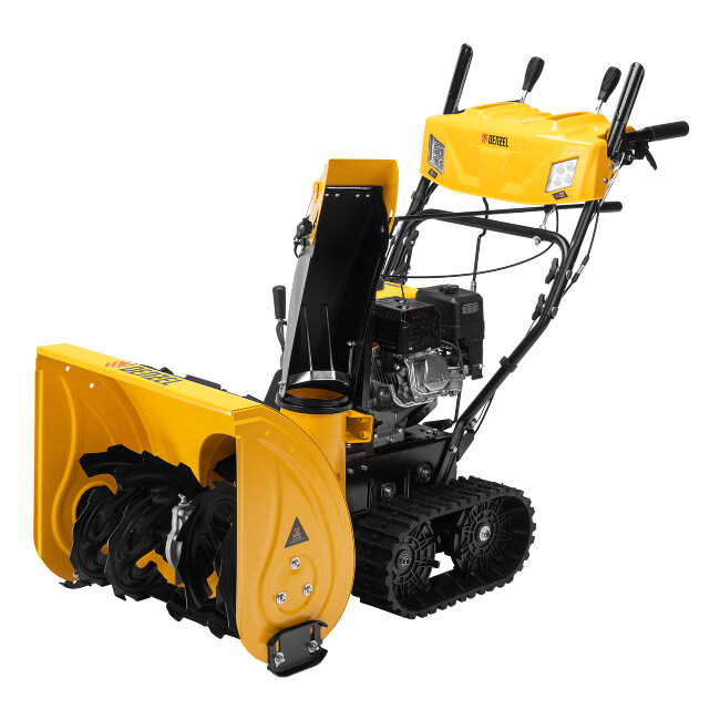 Бензиновая снегоуборочная машина SBM 610DT PRO, 212cc, гусеницы, эл.старт, блок. дифф. Denzel в Новосибирске