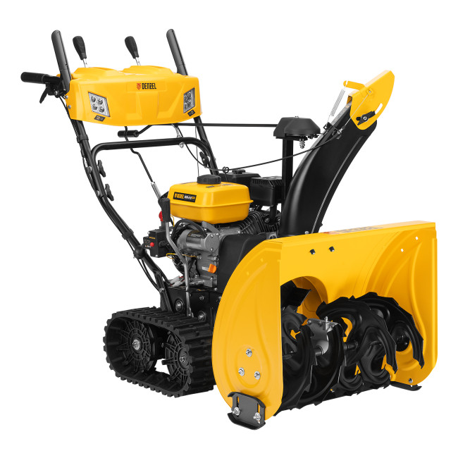 Бензиновая снегоуборочная машина SBM 610DT PRO, 212cc, гусеницы, эл.старт, блок. дифф. Denzel в Новосибирске
