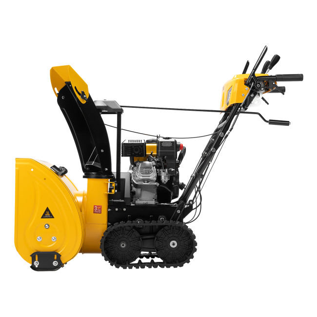 Бензиновая снегоуборочная машина SBM 610DT PRO, 212cc, гусеницы, эл.старт, блок. дифф. Denzel в Новосибирске