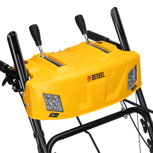 Бензиновая снегоуборочная машина SBM 610DT PRO, 212cc, гусеницы, эл.старт, блок. дифф. Denzel в Новосибирске