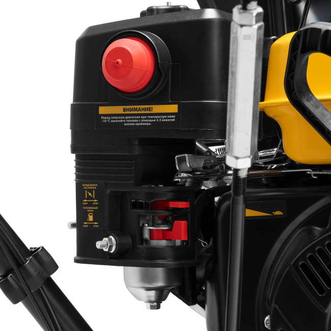 Бензиновая снегоуборочная машина SBM 610DT PRO, 212cc, гусеницы, эл.старт, блок. дифф. Denzel в Новосибирске