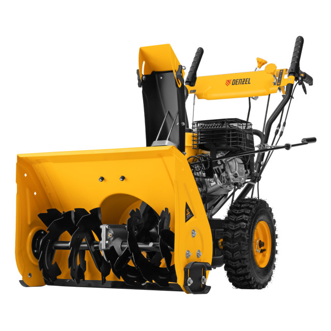 Гибридная снегоуборочная машина с функц. подметания SWB-600, 212 сс, руч. старт, 2 насадки Denzel в Новосибирске