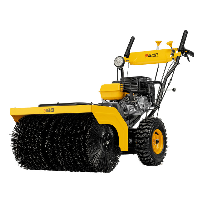Гибридная снегоуборочная машина с функц. подметания SWB-600, 212 сс, руч. старт, 2 насадки Denzel в Новосибирске