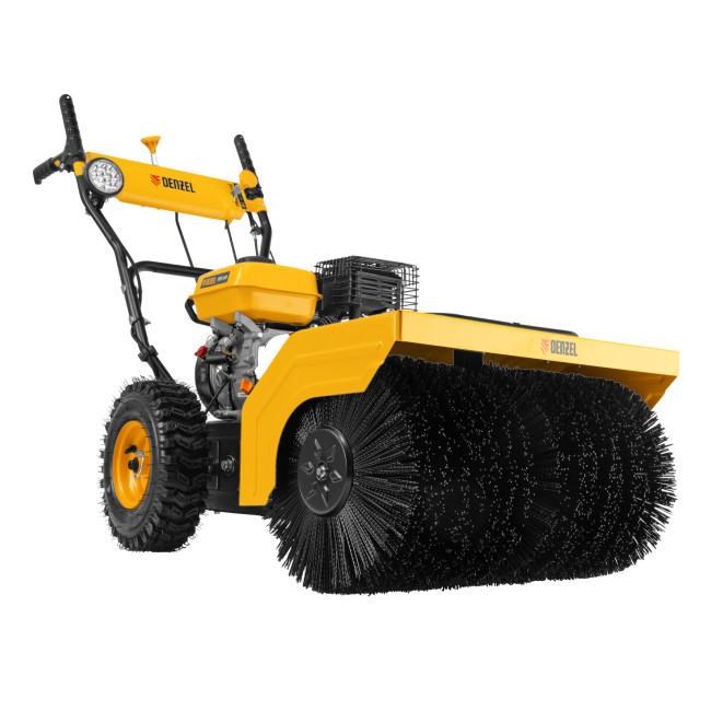 Гибридная снегоуборочная машина с функц. подметания SWB-600, 212 сс, руч. старт, 2 насадки Denzel в Новосибирске