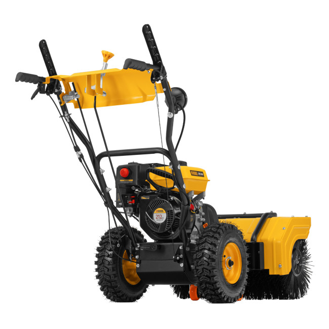 Гибридная снегоуборочная машина с функц. подметания SWB-600, 212 сс, руч. старт, 2 насадки Denzel в Новосибирске