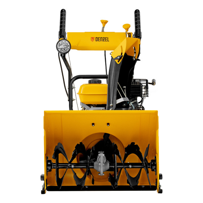 Гибридная снегоуборочная машина с функц. подметания SWB-600, 212 сс, руч. старт, 2 насадки Denzel в Новосибирске
