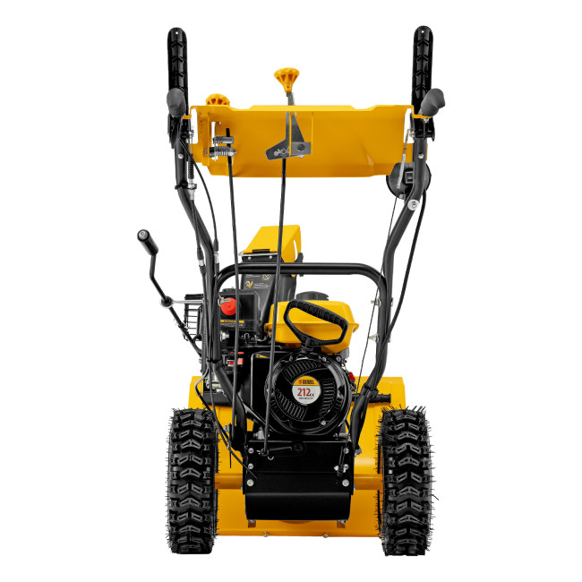 Гибридная снегоуборочная машина с функц. подметания SWB-600, 212 сс, руч. старт, 2 насадки Denzel в Новосибирске