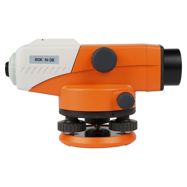 Комплект оптический нивелир RGK N-38 с поверкой + штатив S6-N + рейка AMO S3 в Новосибирске