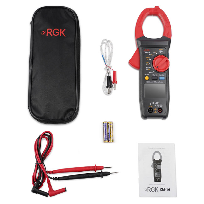 Токоизмерительные клещи RGK CM-16 с поверкой в Новосибирске