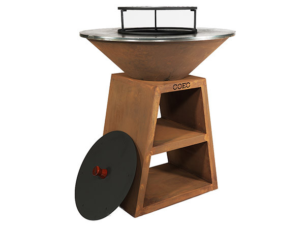 Уличный гриль Coeo TRIO 98 - CORTEN (Высота 110) в Новосибирске Уличный гриль Coeo TRIO 98 - CORTEN (Высота 110) в Новосибирске