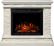 Каминокомплект Calgary - Белый / Сланец белый с очагом XHD28L-INT Каминокомплект Calgary - Белый / Сланец белый с очагом XHD28L-INT