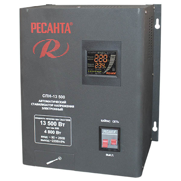 Стабилизатор напряжения РЕСАНТА СПН-13500 в Новосибирске
