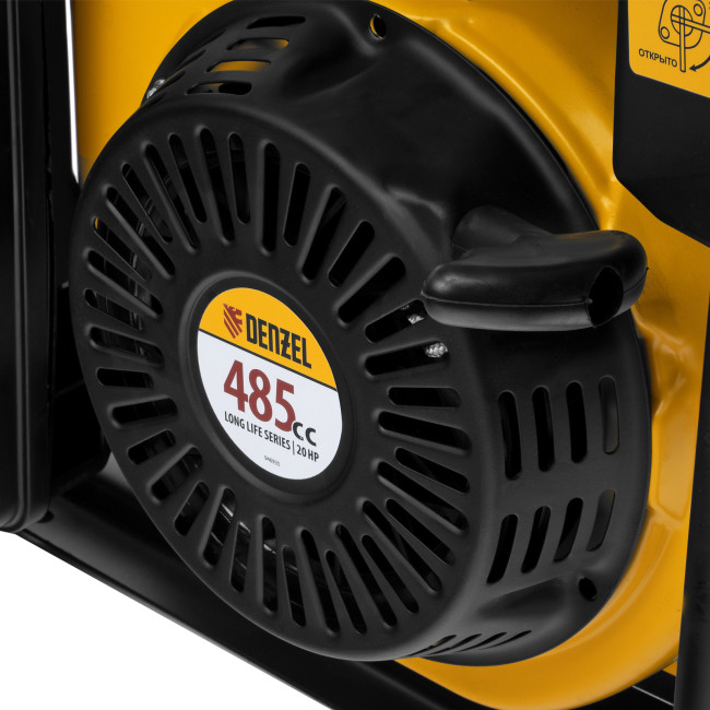 Генератор бензиновый PS-95EA-PRO, 9,5 кВт, 230 В, 40 л, разъём ATS, эл.старт Denzel в Новосибирске