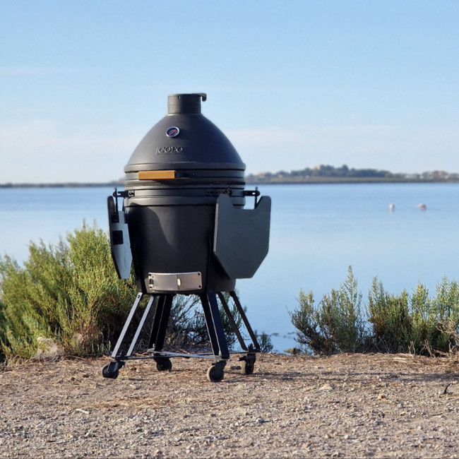 Керамический гриль Coeo Quatro L с тележкой в Новосибирске