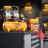 Компрессор DLS650/10 безмаслянный малошумный 650 Вт, 120 л/мин, ресивер 10 л Denzel в Новосибирске