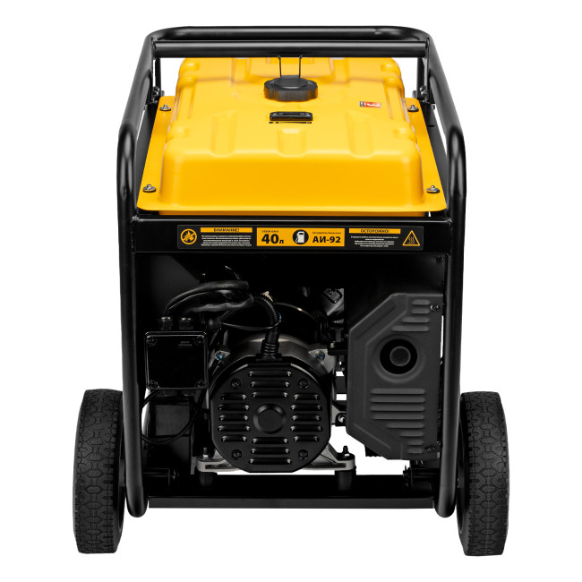 Генератор бензиновый PS-120EA, 12 кВт,230 В, 40л, разъём ATS,эл.старт Denzel в Новосибирске