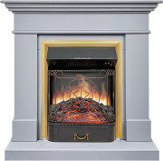 Каминокомплект California STD CRM (Разборный) - Санд смоук с очагом Majestic FX Brass Каминокомплект California STD CRM (Разборный) - Санд смоук с очагом Majestic FX Brass