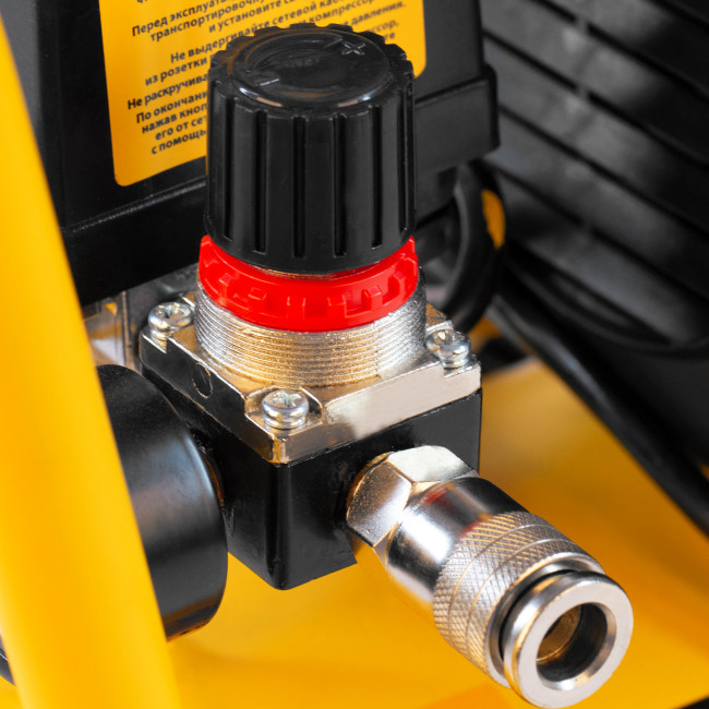 Компрессор воздушный DLC1300/24 безмасляный 1.3 кВт, 24 литра, 206 л/мин Denzel в Новосибирске