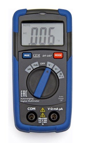 Мультиметр CEM DT-107 в Новосибирске