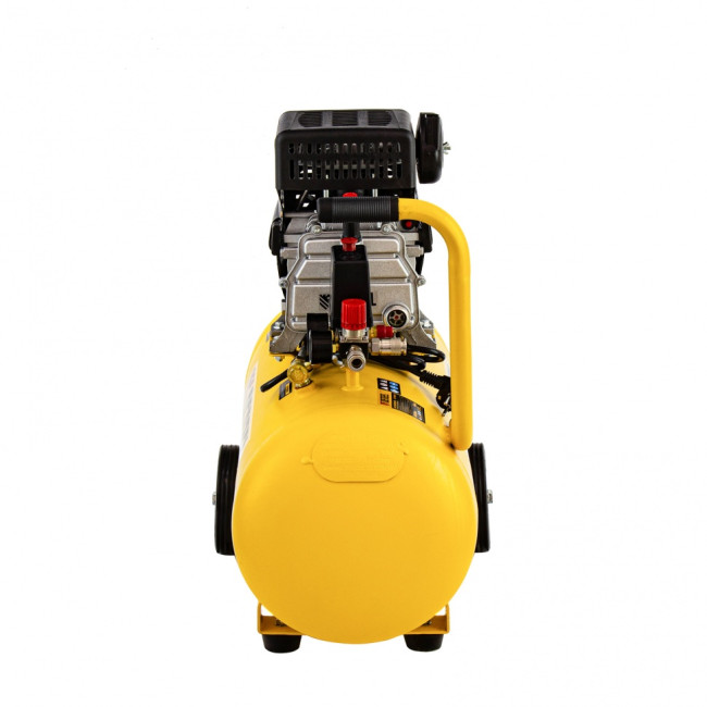 Компрессор воздушный прямой привод DC1700/50, 1.7 кВт, 50 литров, 260 л/мин Denzel в Новосибирске