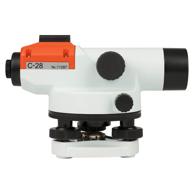 Комплект оптический нивелир RGK C-28 с поверкой + штатив S6-N + рейка AMO S3 в Новосибирске