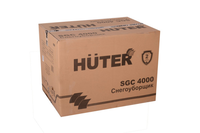 Снегоуборщик HUTER SGC 4000 в Новосибирске