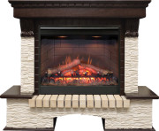 Каминокомплект Pierre Luxe - Темный дуб / Сланец мелкий с очагом Symphony 26'' DF2608-INT Каминокомплект Pierre Luxe - Темный дуб / Сланец мелкий с очагом Symphony 26'' DF2608-INT