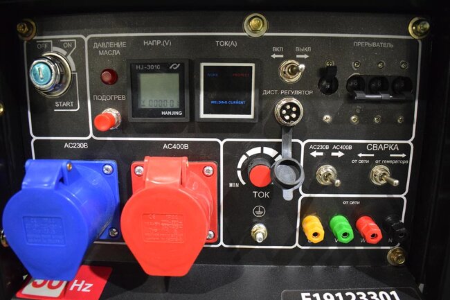 Инверторный дизельный сварочный генератор TSS DGW 6.0/200ED-R3 в Новосибирске