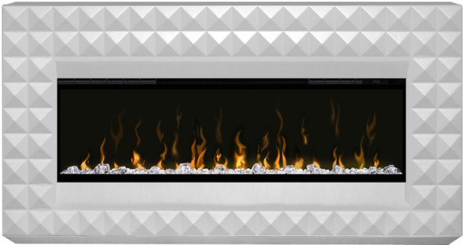 Каминокомплект Diamond (линейный) (Глубина 206 мм) с очагом Ignite XLF50 в Новосибирске