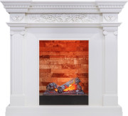 Каминокомплект Amalfi - Белый дуб с очагом Cassette 400 NH