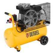 Компрессор воздушный BCI2300/50, ременный привод, 2.3 кВт, 50 литров, 400 л/мин Denzel Компрессор воздушный BCI2300/50, ременный привод, 2.3 кВт, 50 литров, 400 л/мин Denzel