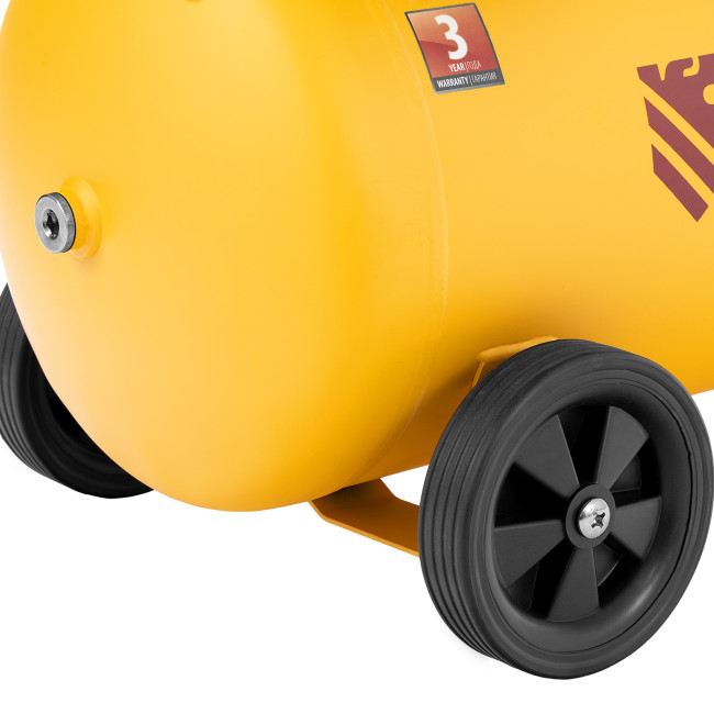 Компрессор воздушный BCI2300/50, ременный привод, 2.3 кВт, 50 литров, 400 л/мин Denzel в Новосибирске