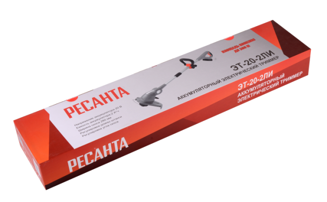 Аккумуляторный триммер Ресанта ЭТ-20-2ЛИ в Новосибирске Аккумуляторный триммер Ресанта ЭТ-20-2ЛИ в Новосибирске