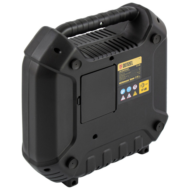 Компрессор воздушный DL1100 1.1 кВт, 180 л/мин, с набором аксессуаров Denzel в Новосибирске Компрессор воздушный DL1100 1.1 кВт, 180 л/мин, с набором аксессуаров Denzel в Новосибирске