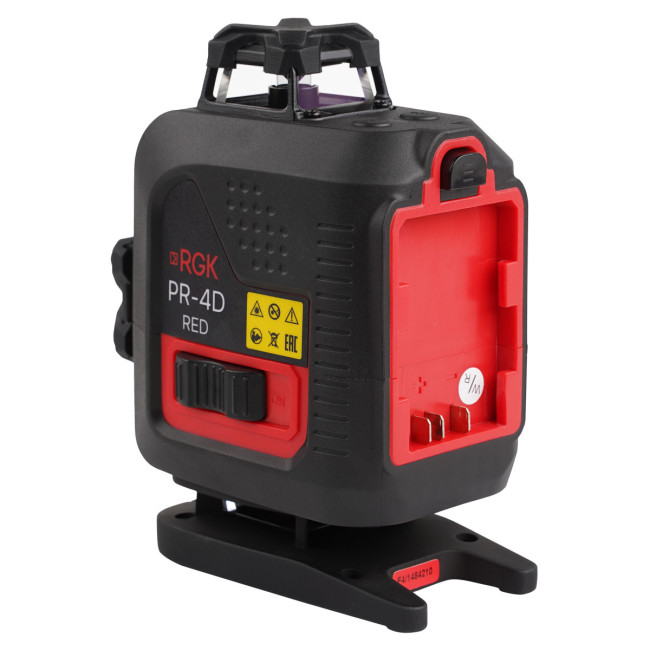 Лазерный уровень RGK PR-4D Red с красным лучом в Новосибирске Лазерный уровень RGK PR-4D Red с красным лучом в Новосибирске