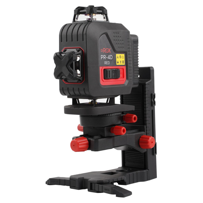 Лазерный уровень RGK PR-4D Red с красным лучом в Новосибирске Лазерный уровень RGK PR-4D Red с красным лучом в Новосибирске